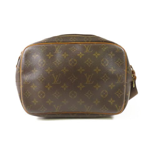 LOUIS VUITTON LV GHW Reporter PM Shoulder Bag M45254 Monogram Brown v12