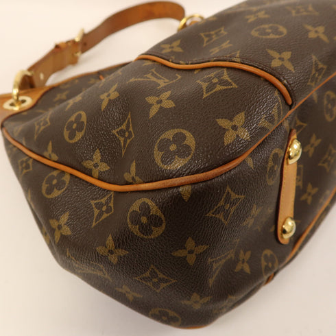 LOUIS VUITTON LV GHW Galliera PM Shoulder Bag Monogram M56382 Brown