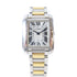 CARTIER Tank Anglaise Small Watch W5310046 18K Yellow Gold Stainless Steel #14cm
