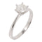 JEWELRY 1.0ct Diamond Ring 18K White Gold US#8.5