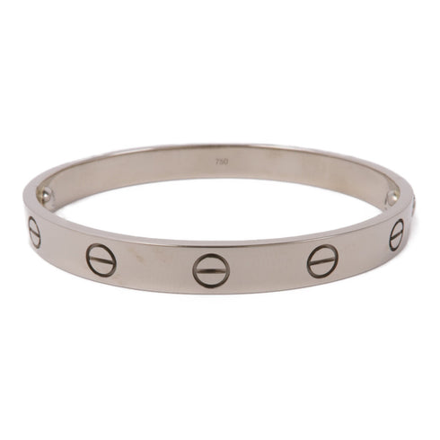 CARTIER Love Bangle 18K White Gold Cartier#16