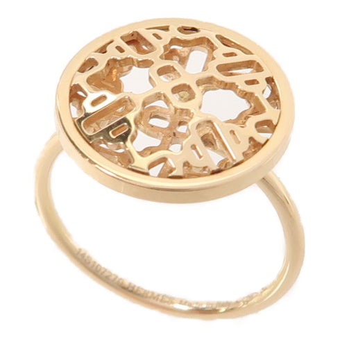 HERMES Chaine D'Ancre Passerelle Ring US#5.75 18K Rose Gold