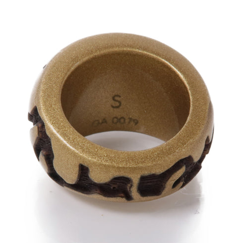 LOUIS VUITTON LV Wood Ring US#5 AQ10477