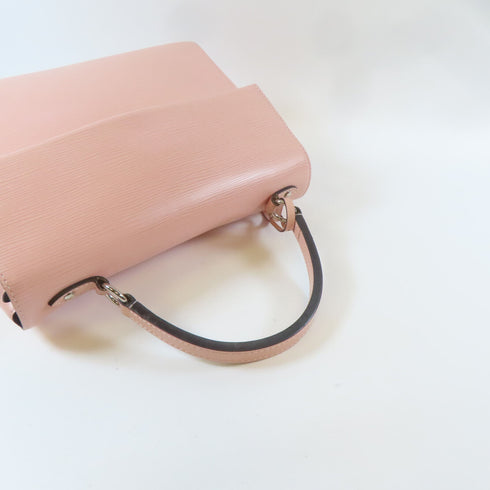 LOUIS VUITTON LV SHW Cluny MM 2 Way Shoulder Handbag M41334 Epi Leather Pink