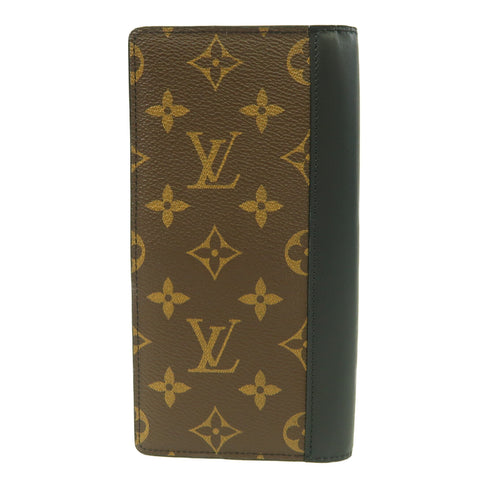 LOUIS VUITTON LV SHW Portefeuille Brazza Long Wallet M69410 Monogram Brown