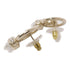 CHANEL CC Earrings Accessories Metal PVC Gold White