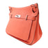 HERMES PHW Jypsiere 34 Shoulder Bag Clemence Leather Crevette/Pink