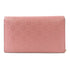 GUCCI GG GHW Wallet On Chain Shoulder Bag 409340 Calfskin Leather Pink