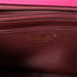 CHANEL CC GHW Chain Shoulder Bag Cotton/Calfskin Leather Pink