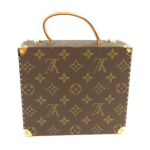 LOUIS VUITTON LV GHW Flower Hatman Murakami Takashi Jewelry Box Monogram Brown
