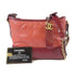 CHANEL Quilted CC SHW GHW Gabrielle Hobo Mini Chain Shoulder Bag Calfskin Red