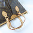 LOUIS VUITTON LV GHW Palermo PM 2 Way Shoulder Handbag M40145 Monogram Brown