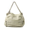 CHANEL CC SHW Chain Shoulder Bag Lambskin Leather Light Green