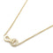 CARTIER Agrafe Diamond Necklace 18K Pink Gold