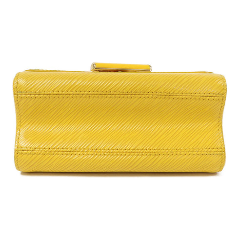 LOUIS VUITTON LV GHW Twist PM Chain Shoulder Bag Epi Yellow