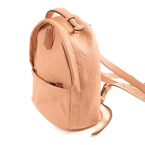 LOUIS VUITTON LV GHW Sorbonne Backpack Rucksack M44019 Monogram Empreinte Pink
