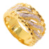 Fine Jewelry 0.22ct Diamond Ring US#7.75 18K Yellow Gold