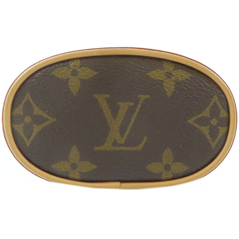 LOUIS VUITTON LV GHW Fold Me Pouch Shoulder Bag M80874 Monogram Brown v1