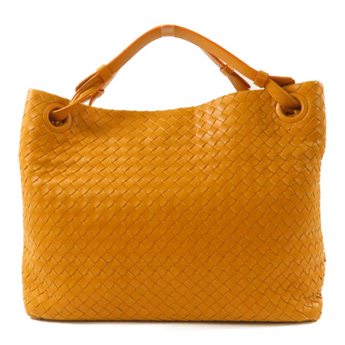 BOTTEGA VENETA BV Handbag Calfskin Leather Orange
