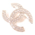 CHANEL CC Brooch Accessory Accessories C20/S Metal Silver