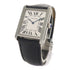 CARTIER Tank Solo Quartz Watch WSTA0028 Stainless Steel White