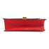 GUCCI GG GHW Sylvie Shoulder Bag 421882 Calfskin Leather Red