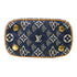 LOUIS VUITTON GHW Since 1854 Vanity NV 2 Way Bag M57403 Monogram Jacquard Blue