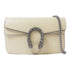 GUCCI GG Super Mini Dionysus Chain Shoulder Bag 476432 Calfskin Leather Beige