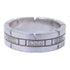 CARTIER Diamond Ring 18K White Gold Cartier#56 US#7.5