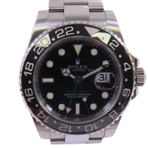 ROLEX GMT MasterⅡ 116710LN Automatic Watch Stainless Steel