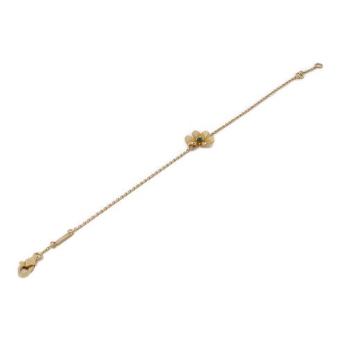 Van Cleef & Arpels Frivole Bracelet VCARP7SC00 18K Yellow Gold Emerald