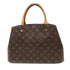 LOUIS VUITTON LV GHW Montaigne MM 2 Way Bag Handbag M41056 Monogram Brown v2