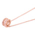 BVLGARI B.Zero1 Diamond Necklace PPL1ES 18K Rose Gold