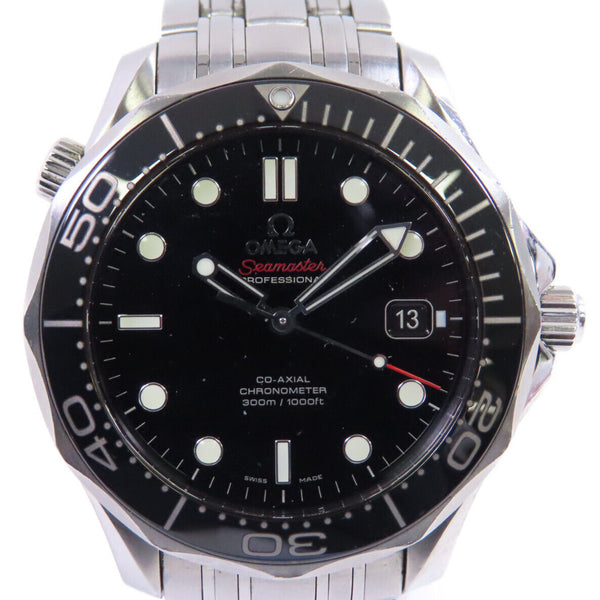 OMEGA Seamaster Diver 300 Automatic Watch 212.30.41.20.01.003 SS Black