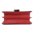 GUCCI GG GHW Interlocking G Chain Shoulder Bag 510304 Calfskin Leather Red