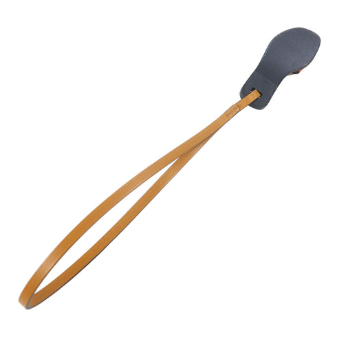 HERMES Oran Charm Leather Gold