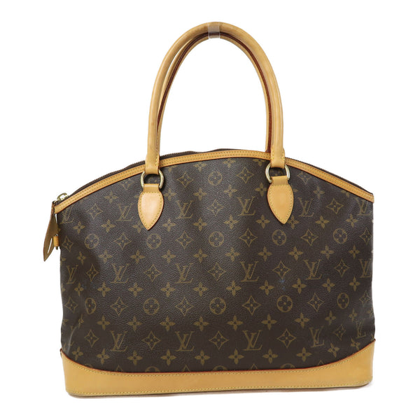 LOUIS VUITTON LV GHW Lockit Horizontal Shoulder Bag M40104 Monogram Brown