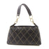 CHANEL CC GHW Wild Stich Vintage HandBag Calfskin Leather Black