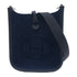 HERMES PHW Evelyne TPM Shoulder Bag Wool Blue