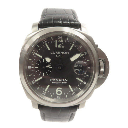 PANERAI Luminor GMT 44mm Automatic Watch Pam00089/2002 Titanium Black