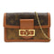 LOUIS VUITTON LV GHW Dauphine Chain Wallet Shoulder Bag M68746 Monogram Brown