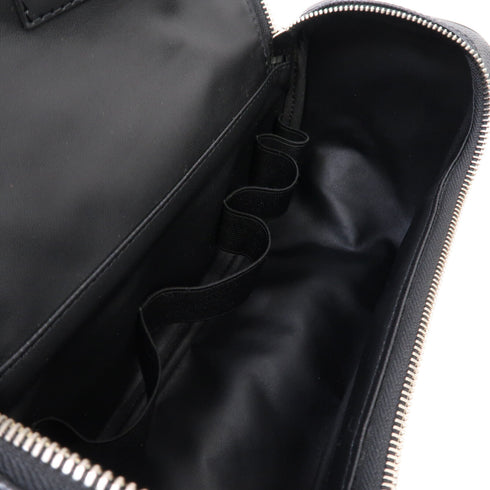 LOUIS VUITTON LV SHW Toiletry Pouch Bag N47625 Damier Graphite Black