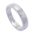 CARTIER Happy Birthday Ring 18K White Gold US#6.25 Cartier#53