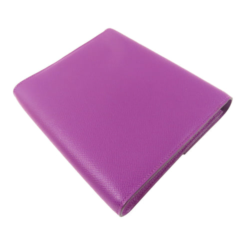 HERMES GHW Clic 16 Shoulder Bag Epsom Leather Anemone Purple