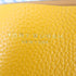 Tory Burch GHW Tote Bag Shoulder Bag Calfskin Leather Yellow