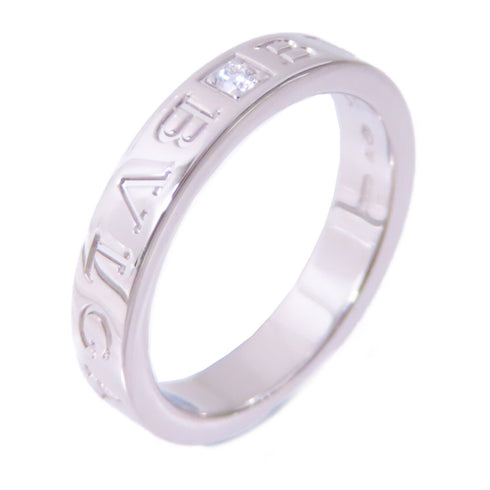 BVLGARI B-Zero 1 Diamond Ring US#7.75 339982 18K White Gold
