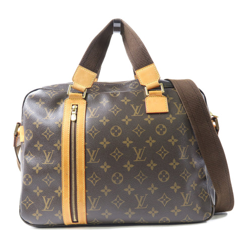 LOUIS VUITTON LV GHW SackBosphere 2 way Shoulder Bag M40043 Monogram Brown