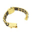 CHANEL GHW Premiere L Quartz Watch SS Leather Gold Plated H0001 Black v2