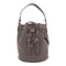 Furla GHW 2 Way Bucket Bag Calfskin Leather Grey