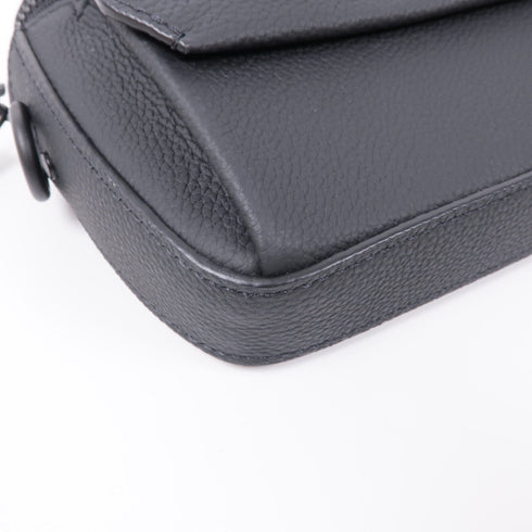 LOUIS VUITTON LV Pilot Wearable Wallet Shoulder Bag M83563 Calfskin Black